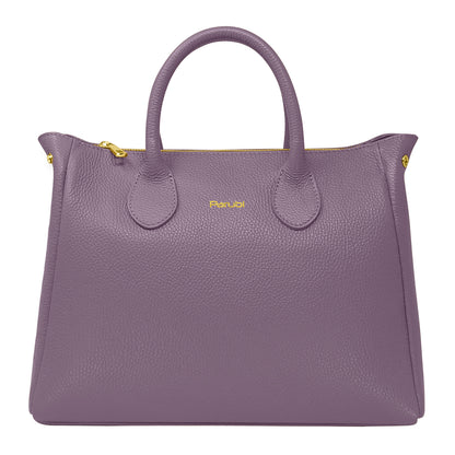 Borsa Donna a Mano con Tracolla, In Vera Pelle Morbida, Made in Italy, Modello Ada Parubi Borse - vista 127