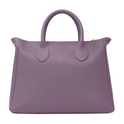 Borsa Donna a Mano con Tracolla, In Vera Pelle Morbida, Made in Italy, Modello Ada Parubi Borse - vista 130