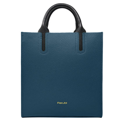 Borsa Donna a Mano con Tracolla, In Vera Pelle Morbida, Made in Italy, Modello Clizia Parubi Borse Ottanio - vista 177