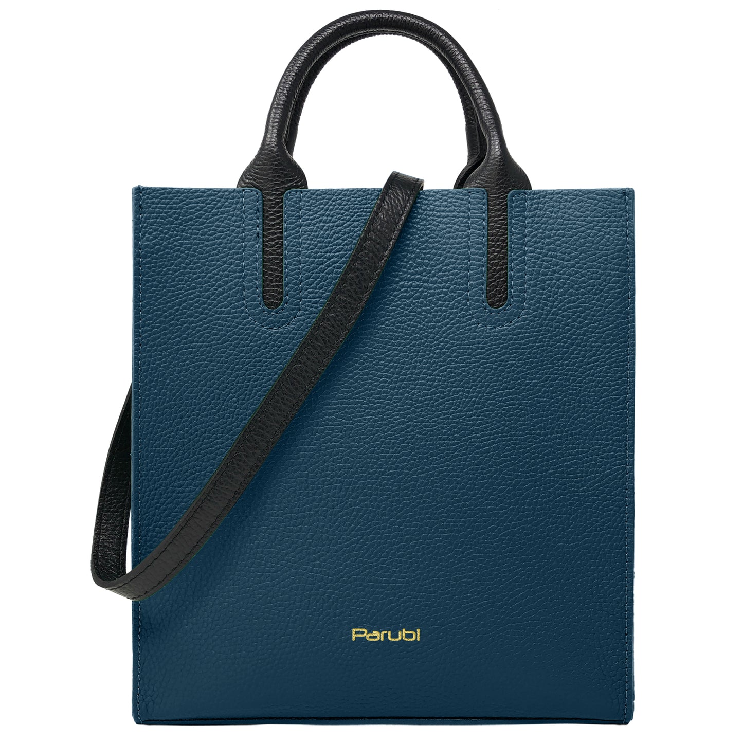 Borsa Donna a Mano con Tracolla, In Vera Pelle Morbida, Made in Italy, Modello Clizia Parubi Borse - vista 181