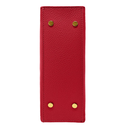 Borsa Donna a Mano con Tracolla, In Vera Pelle Morbida, Made in Italy, Modello Clizia Parubi Borse - vista 140