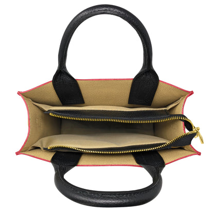 Borsa Donna a Mano con Tracolla, In Vera Pelle Morbida, Made in Italy, Modello Clizia Parubi Borse - vista 142
