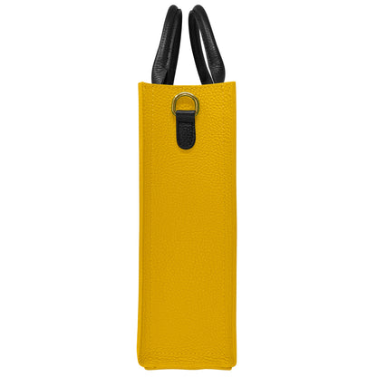 Borsa Donna a Mano con Tracolla, In Vera Pelle Morbida, Made in Italy, Modello Clizia Parubi Borse - vista 35
