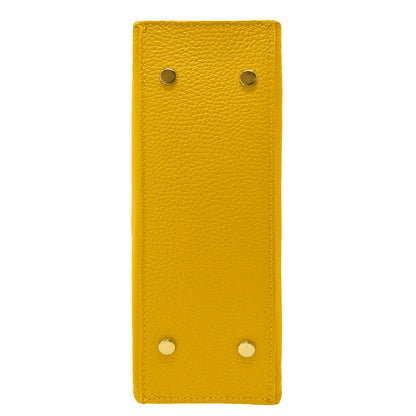 Borsa Donna a Mano con Tracolla, In Vera Pelle Morbida, Made in Italy, Modello Clizia Parubi Borse - vista 36