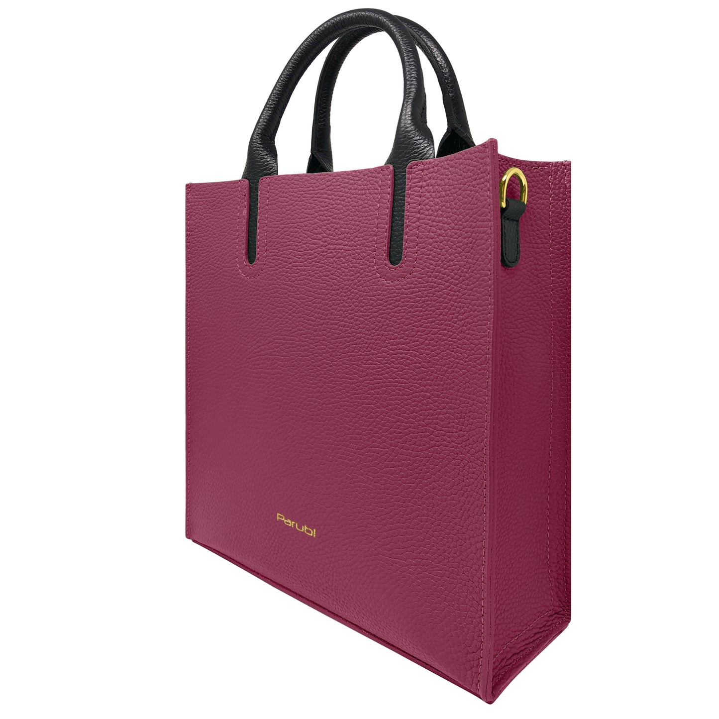 Borsa Donna a Mano con Tracolla, In Vera Pelle Morbida, Made in Italy, Modello Clizia Parubi Borse - vista 146