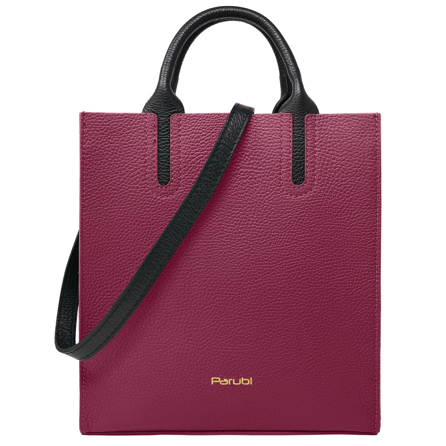 Borsa Donna a Mano con Tracolla, In Vera Pelle Morbida, Made in Italy, Modello Clizia Parubi Borse - vista 149