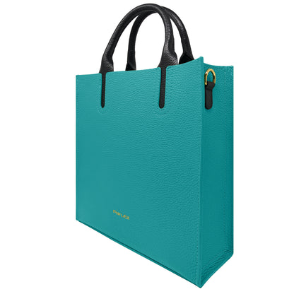 Borsa Donna a Mano con Tracolla, In Vera Pelle Morbida, Made in Italy, Modello Clizia Parubi Borse - vista 66