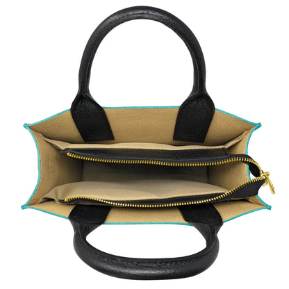 Borsa Donna a Mano con Tracolla, In Vera Pelle Morbida, Made in Italy, Modello Clizia Parubi Borse - vista 70