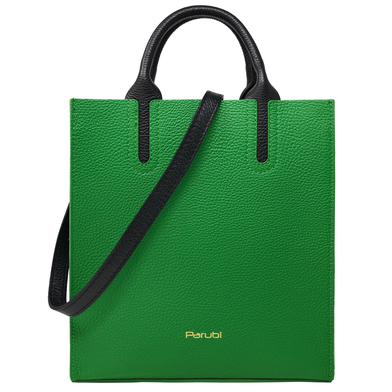 Borsa Donna a Mano con Tracolla, In Vera Pelle Morbida, Made in Italy, Modello Clizia Parubi Borse - vista 21