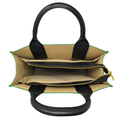 Borsa Donna a Mano con Tracolla, In Vera Pelle Morbida, Made in Italy, Modello Clizia Parubi Borse - vista 22