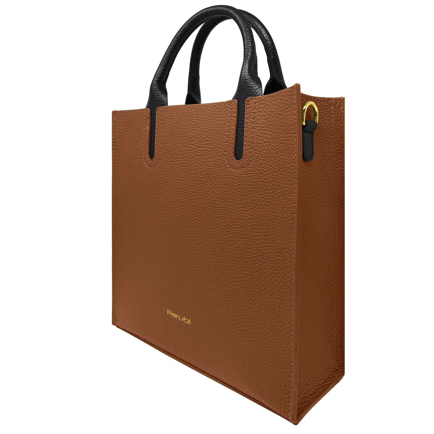 Borsa Donna a Mano con Tracolla, In Vera Pelle Morbida, Made in Italy, Modello Clizia Parubi Borse - vista 114