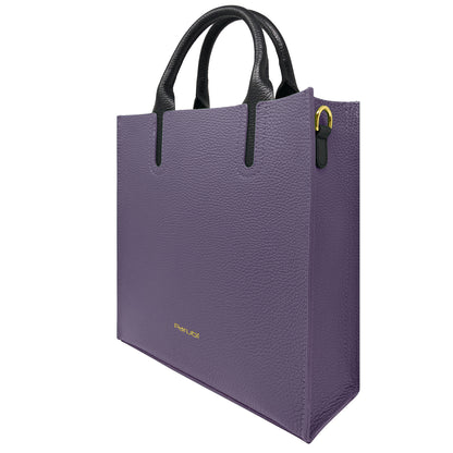 Borsa Donna a Mano con Tracolla, In Vera Pelle Morbida, Made in Italy, Modello Clizia Parubi Borse - vista 162