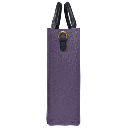 Borsa Donna a Mano con Tracolla, In Vera Pelle Morbida, Made in Italy, Modello Clizia Parubi Borse - vista 163