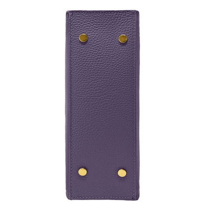 Borsa Donna a Mano con Tracolla, In Vera Pelle Morbida, Made in Italy, Modello Clizia Parubi Borse - vista 164