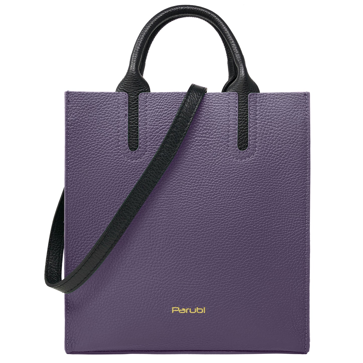 Borsa Donna a Mano con Tracolla, In Vera Pelle Morbida, Made in Italy, Modello Clizia Parubi Borse - vista 165