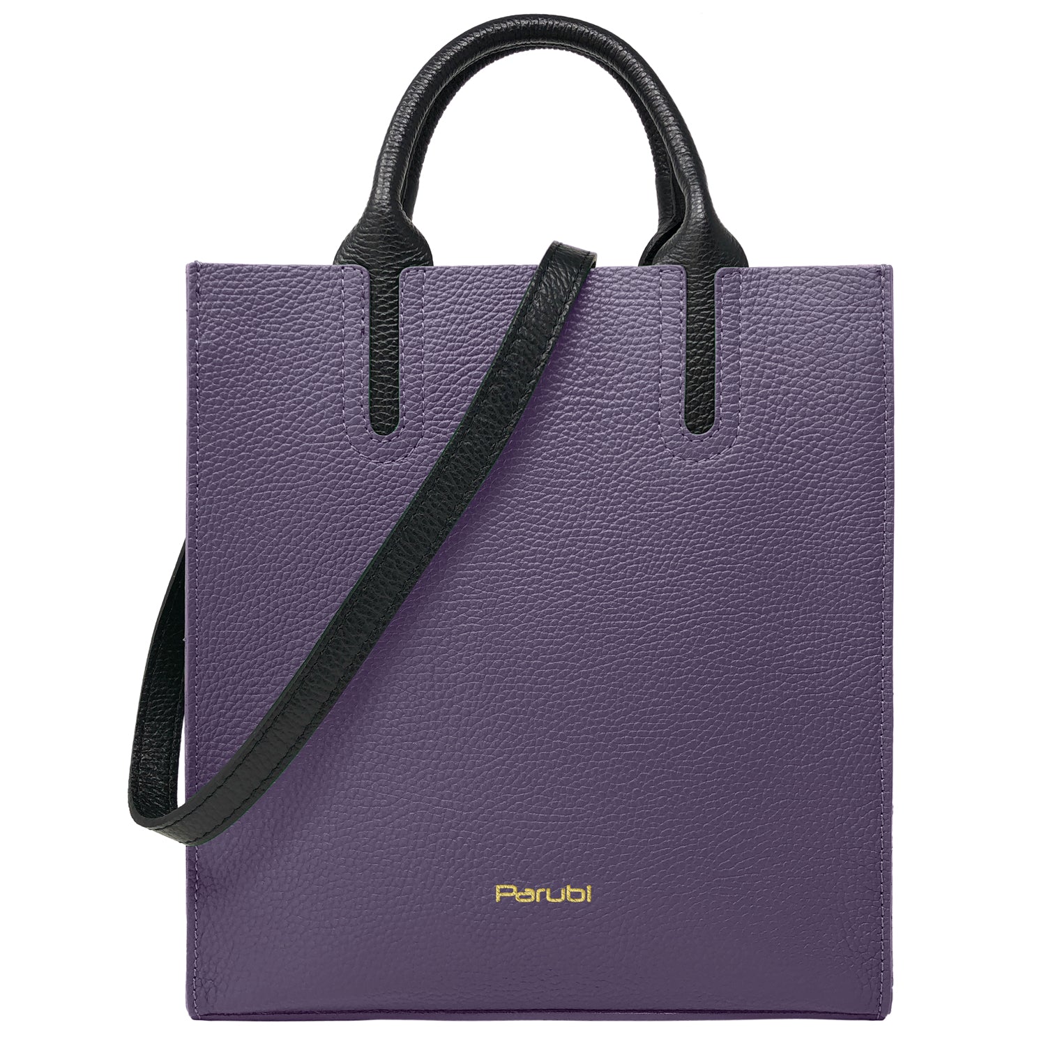 Borsa Donna a Mano con Tracolla, In Vera Pelle Morbida, Made in Italy, Modello Clizia Parubi Borse - vista 165