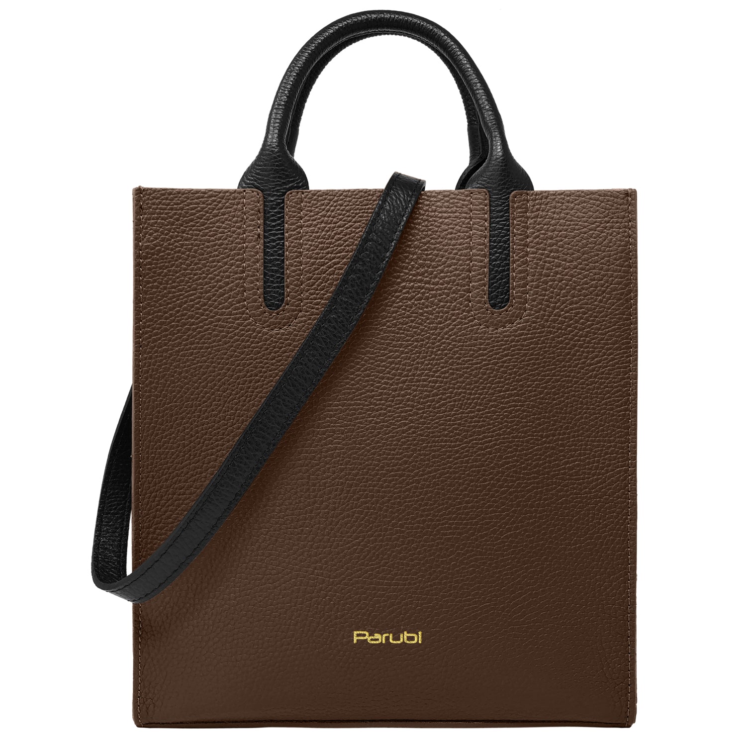 Borsa Donna a Mano con Tracolla, In Vera Pelle Morbida, Made in Italy, Modello Clizia Parubi Borse - vista 93