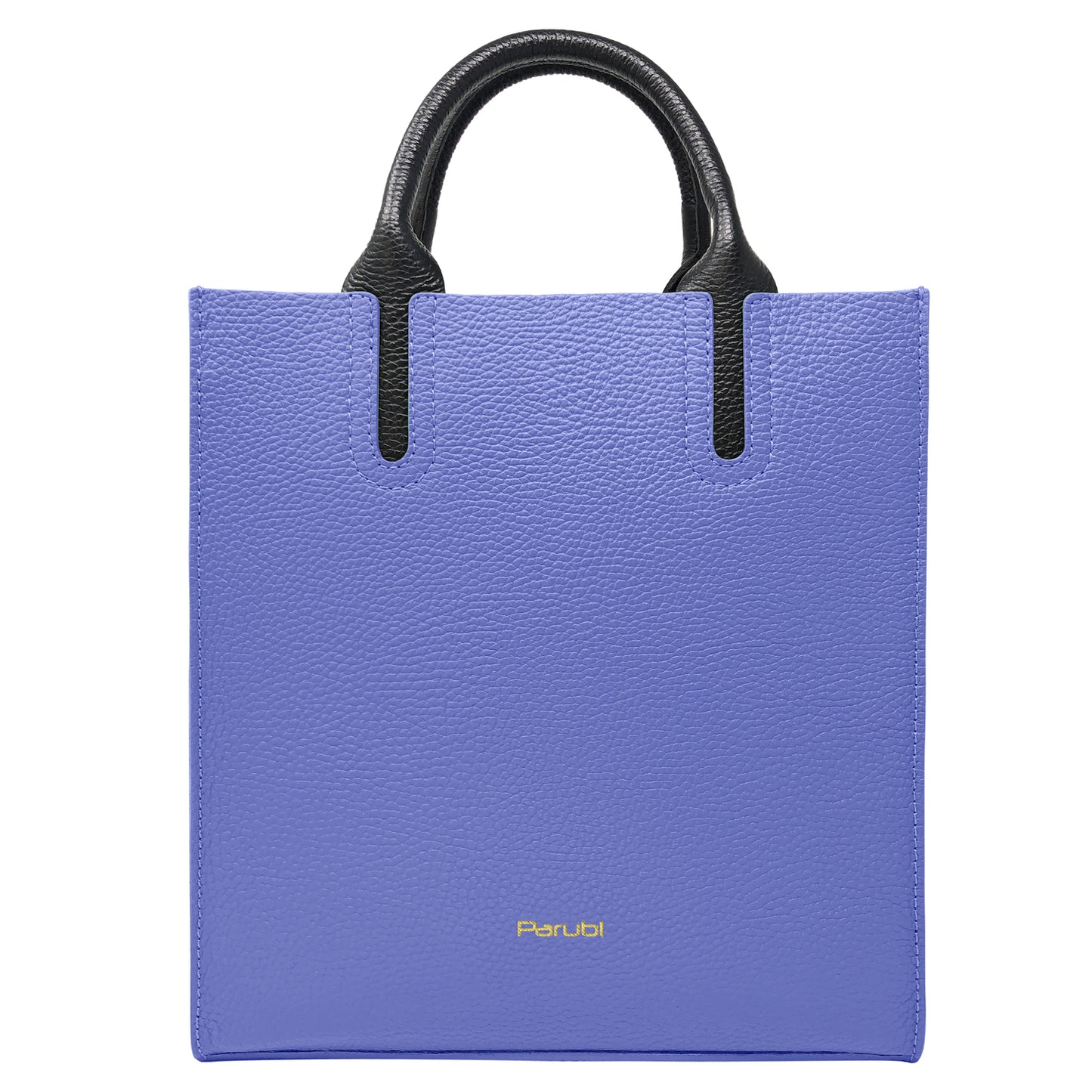 Borsa Donna a Mano con Tracolla, In Vera Pelle Morbida, Made in Italy, Modello Clizia Parubi Borse Blu Fiordaliso - vista 49