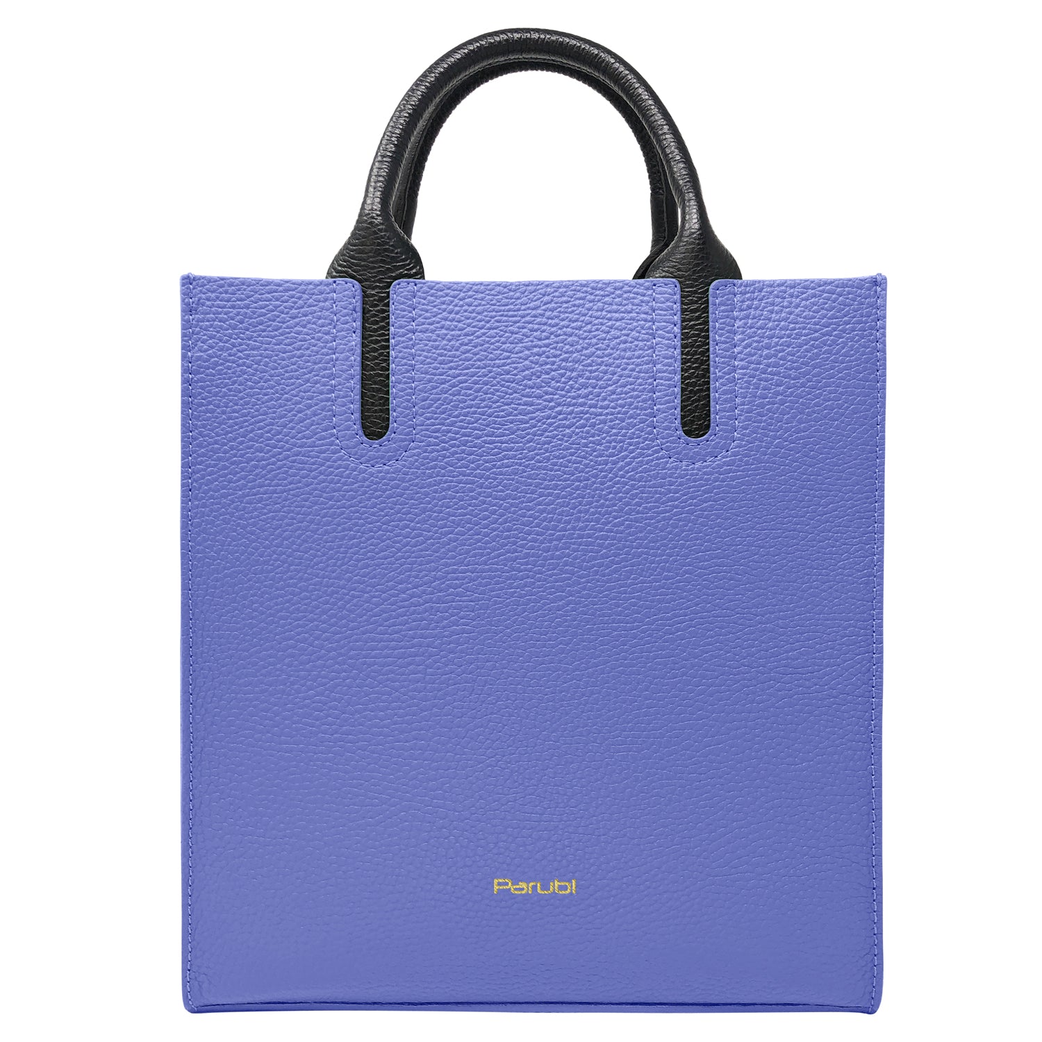 Borsa Donna a Mano con Tracolla, In Vera Pelle Morbida, Made in Italy, Modello Clizia Parubi Borse Blu Fiordaliso - vista 49