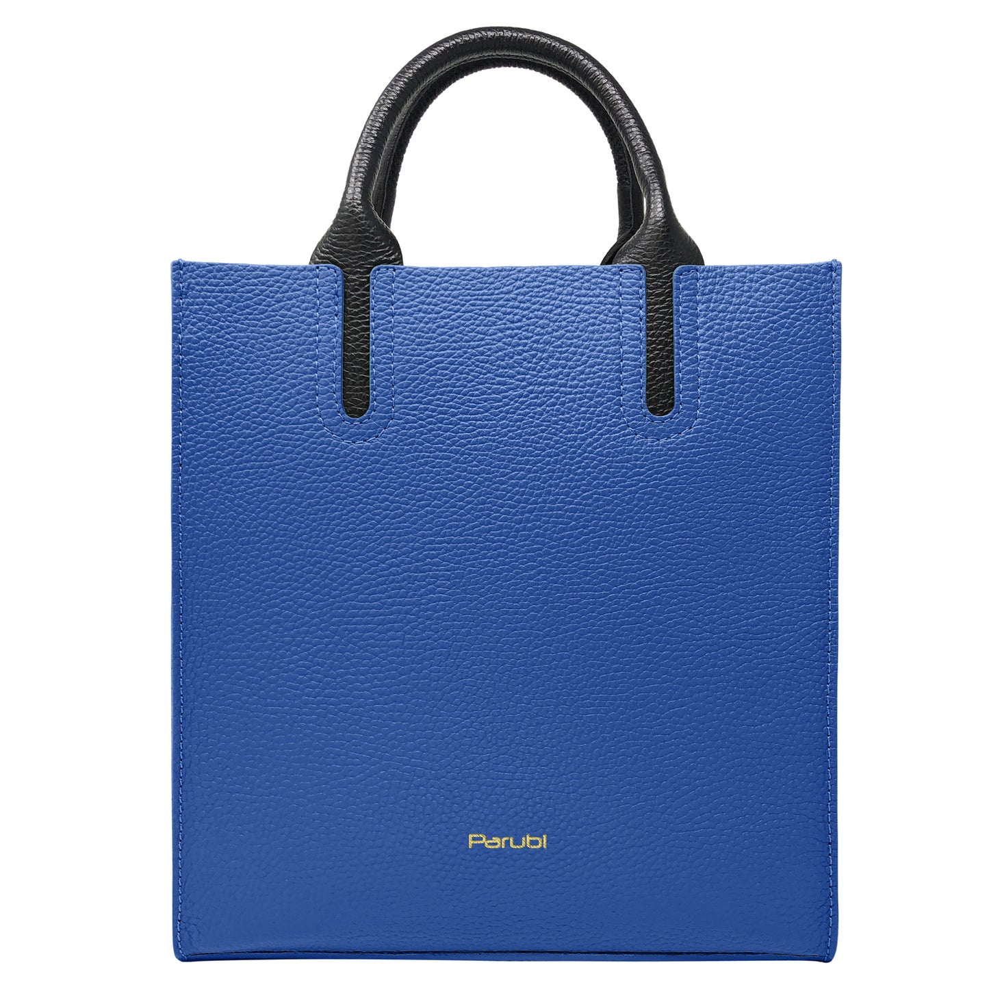Borsa Donna a Mano con Tracolla, In Vera Pelle Morbida, Made in Italy, Modello Clizia Parubi Borse Bluette - vista 185