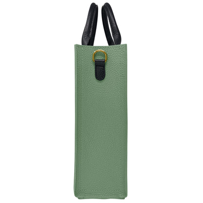 Borsa Donna a Mano con Tracolla, In Vera Pelle Morbida, Made in Italy, Modello Clizia Parubi Borse - vista 43