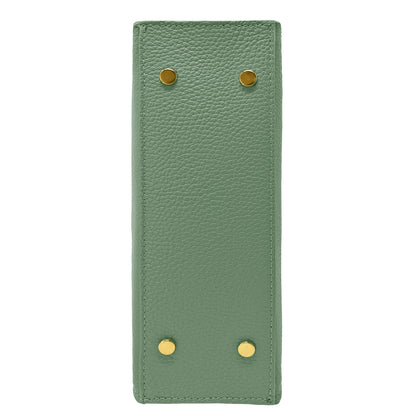 Borsa Donna a Mano con Tracolla, In Vera Pelle Morbida, Made in Italy, Modello Clizia Parubi Borse - vista 44