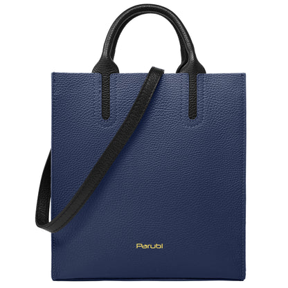 Borsa Donna a Mano con Tracolla, In Vera Pelle Morbida, Made in Italy, Modello Clizia Parubi Borse - vista 29