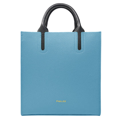 Borsa Donna a Mano con Tracolla, In Vera Pelle Morbida, Made in Italy, Modello Clizia Parubi Borse Carta Da - vista 81