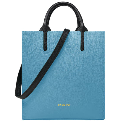 Borsa Donna a Mano con Tracolla, In Vera Pelle Morbida, Made in Italy, Modello Clizia Parubi Borse - vista 85