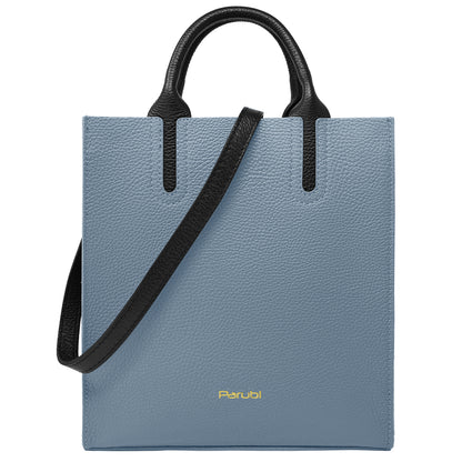 Borsa Donna a Mano con Tracolla, In Vera Pelle Morbida, Made in Italy, Modello Clizia Parubi Borse - vista 5
