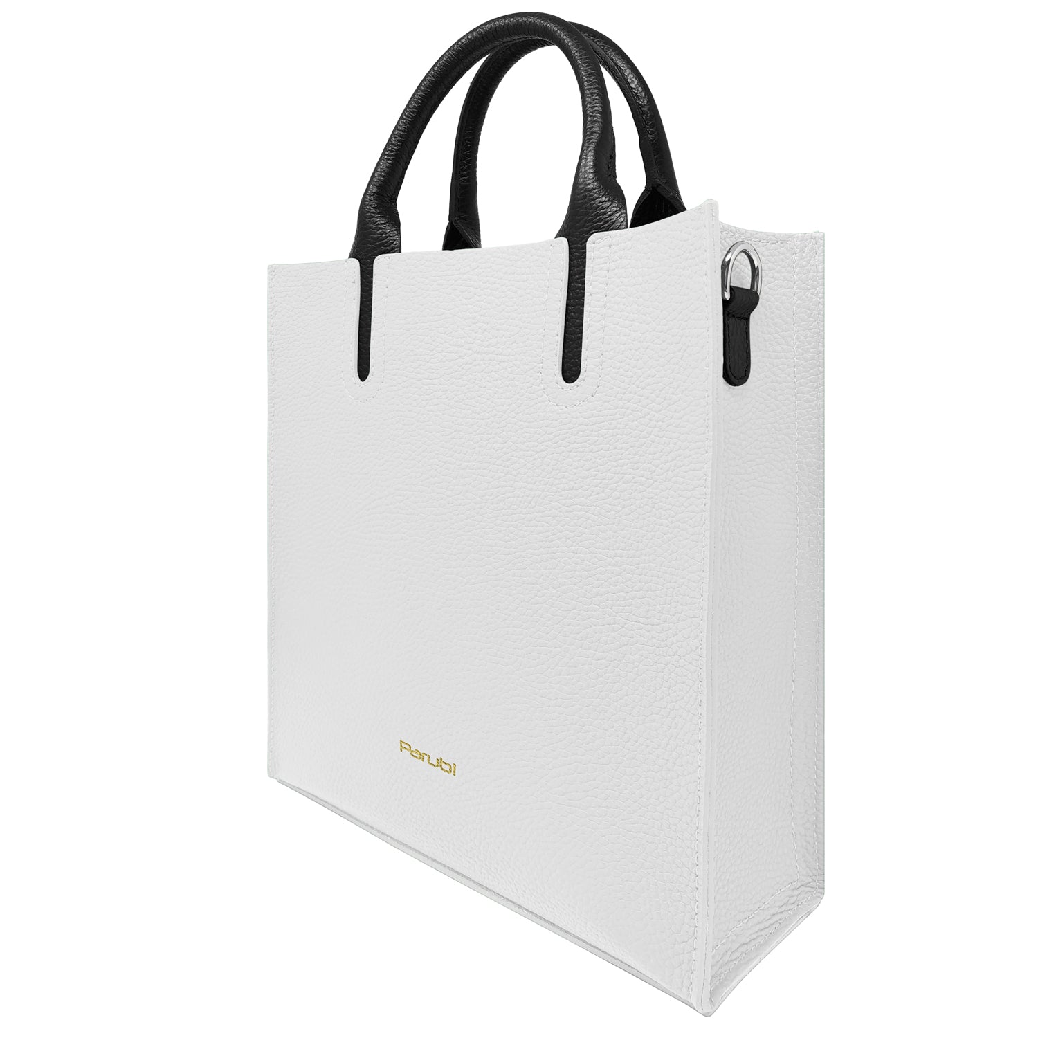 Borsa Donna a Mano con Tracolla, In Vera Pelle Morbida, Made in Italy, Modello Clizia Parubi Borse - vista 10