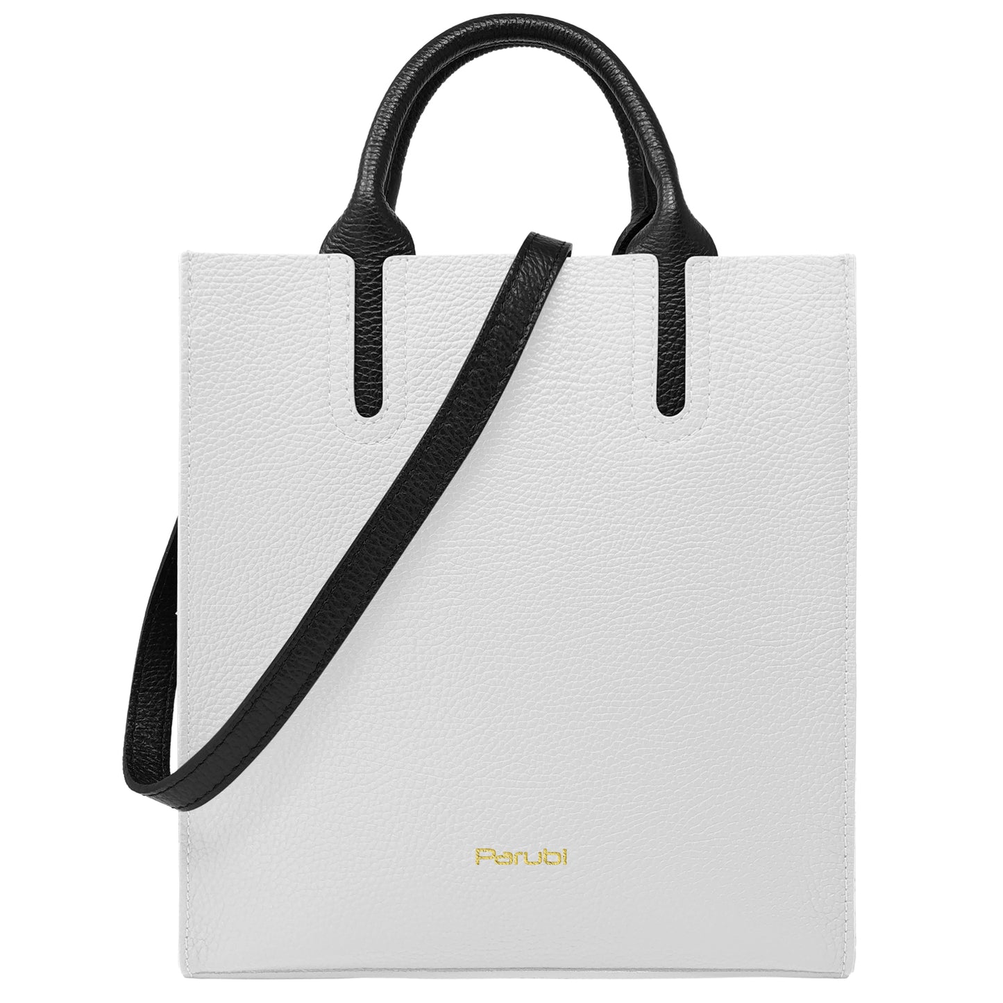 Borsa Donna a Mano con Tracolla, In Vera Pelle Morbida, Made in Italy, Modello Clizia Parubi Borse - vista 13