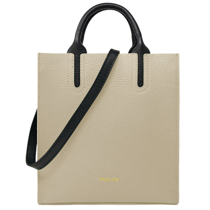 Borsa Donna a Mano con Tracolla, In Vera Pelle Morbida, Made in Italy, Modello Clizia Parubi Borse - vista 61