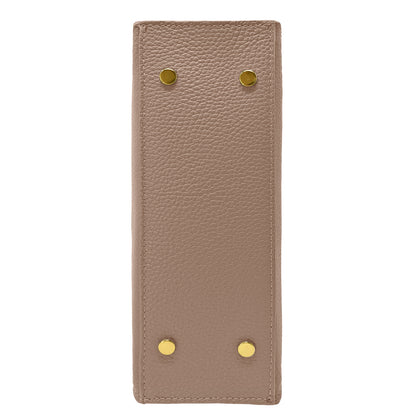 Borsa Donna a Mano con Tracolla, In Vera Pelle Morbida, Made in Italy, Modello Clizia Parubi Borse - vista 132