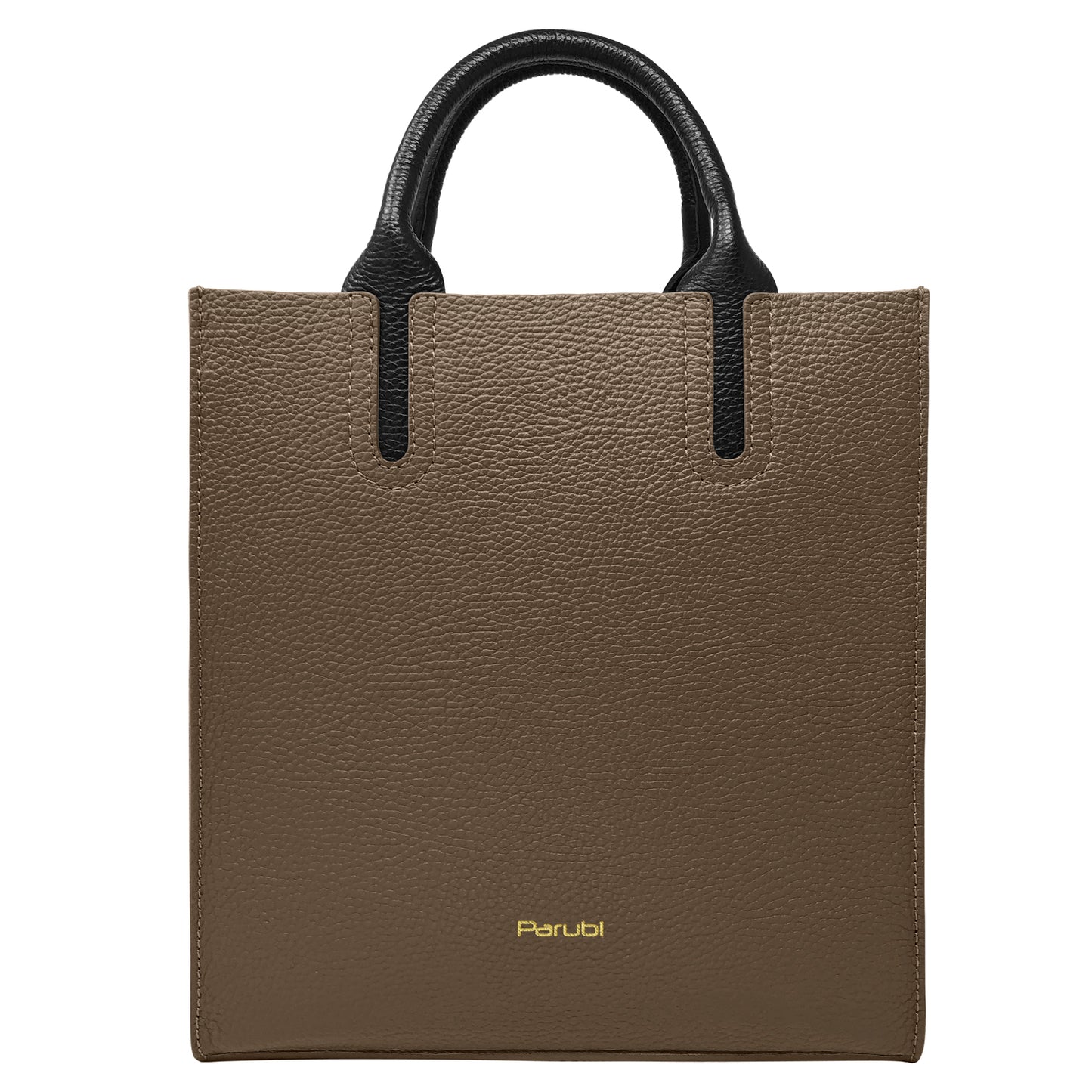 Borsa Donna a Mano con Tracolla, In Vera Pelle Morbida, Made in Italy, Modello Clizia Parubi Borse Fango - vista 97