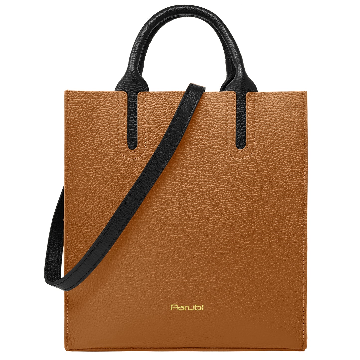Borsa Donna a Mano con Tracolla, In Vera Pelle Morbida, Made in Italy, Modello Clizia Parubi Borse - vista 125
