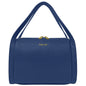 Borsa Donna a Mano con Tracolla, In Vera Pelle Morbida, Made in Italy, Modello Anette Parubi Borse Blu Jeans - vista 43