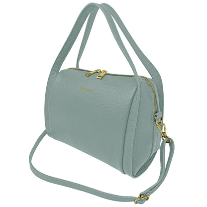 Borsa Donna a Mano con Tracolla, In Vera Pelle Morbida, Made in Italy, Modello Anette Parubi Borse - vista 75
