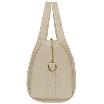 Borsa Donna a Mano con Tracolla, In Vera Pelle Morbida, Made in Italy, Modello Anette Parubi Borse - vista 80