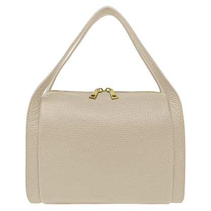 Borsa Donna a Mano con Tracolla, In Vera Pelle Morbida, Made in Italy, Modello Anette Parubi Borse - vista 81