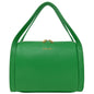 Borsa Donna a Mano con Tracolla, In Vera Pelle Morbida, Made in Italy, Modello Anette Parubi Borse Verde - foto prodotto