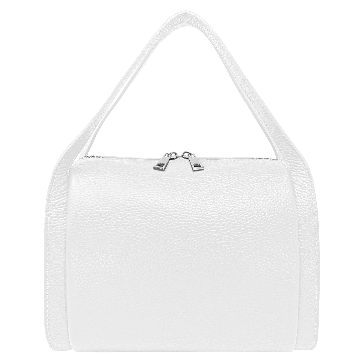 Borsa Donna a Mano con Tracolla, In Vera Pelle Morbida, Made in Italy, Modello Anette Parubi Borse - vista 39