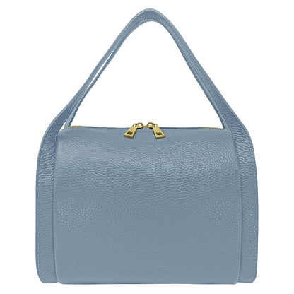 Borsa Donna a Mano con Tracolla, In Vera Pelle Morbida, Made in Italy, Modello Anette Parubi Borse - vista 11