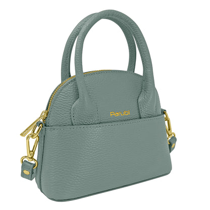 Borsa Donna Piccola a Mano con Tracolla, In Vera Pelle, Made in Italy, Modello Deva Parubi Borse - vista 62