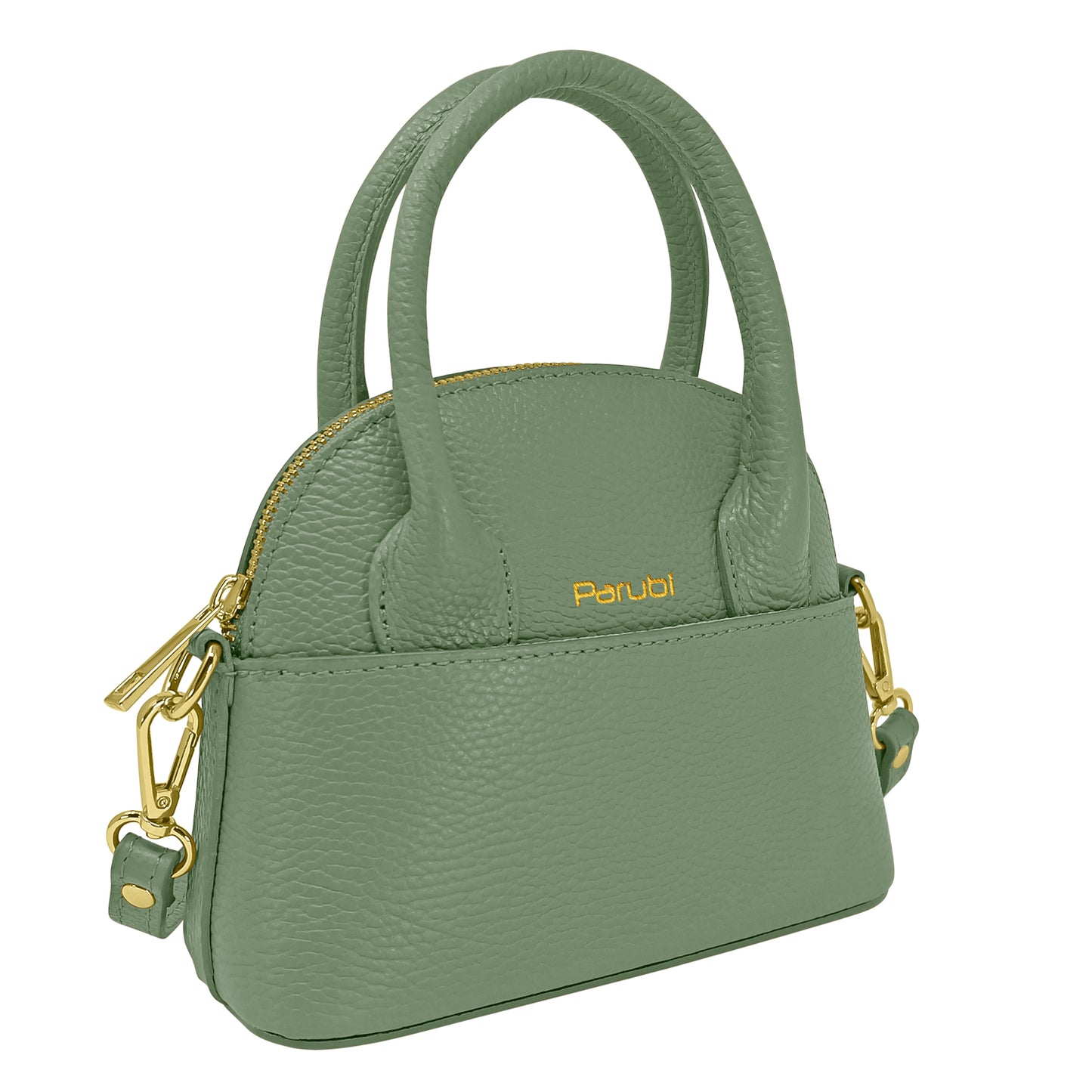 Borsa Donna Piccola a Mano con Tracolla, In Vera Pelle, Made in Italy, Modello Deva Parubi Borse - vista 20