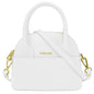 Borsa Donna Piccola a Mano con Tracolla, In Vera Pelle, Made in Italy, Modello Deva Parubi Borse Bianco - vista 103