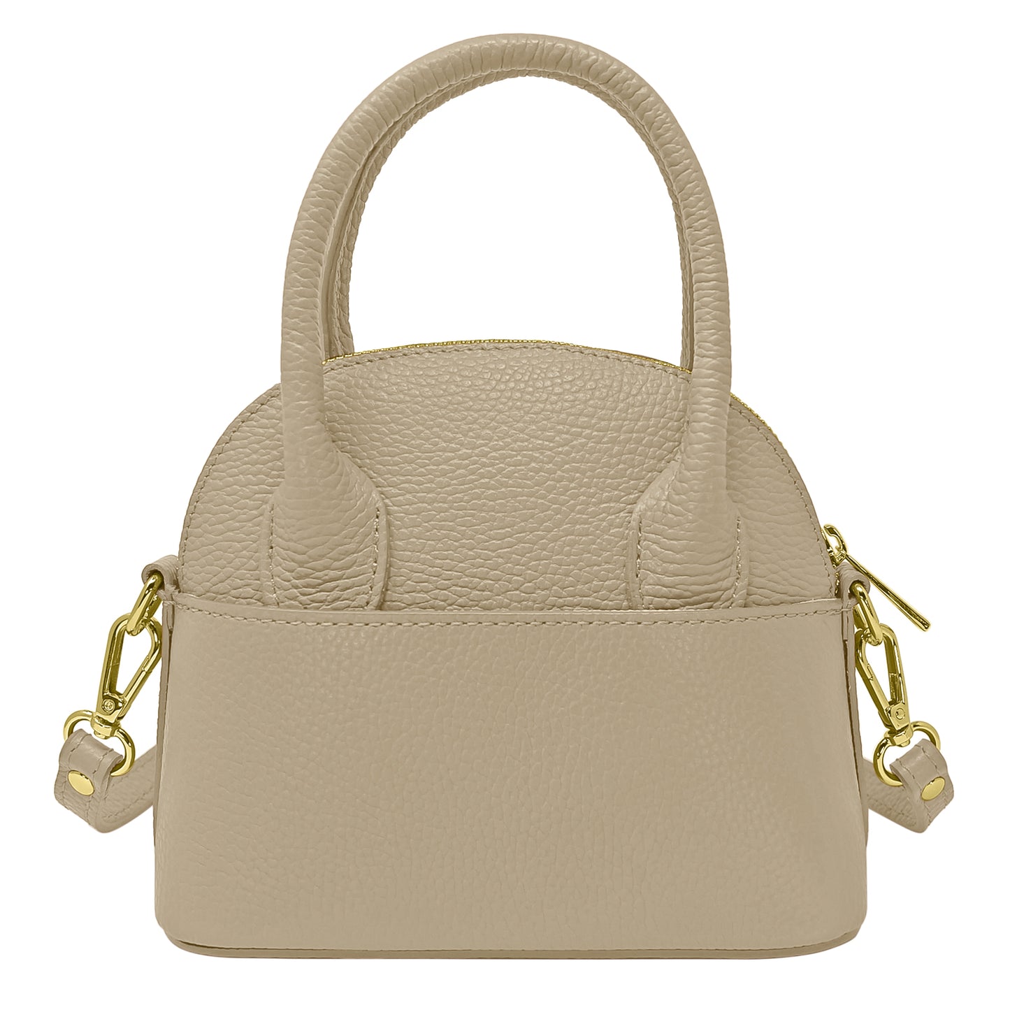 Borsa Donna Piccola a Mano con Tracolla, In Vera Pelle, Made in Italy, Modello Deva Parubi Borse - vista 45