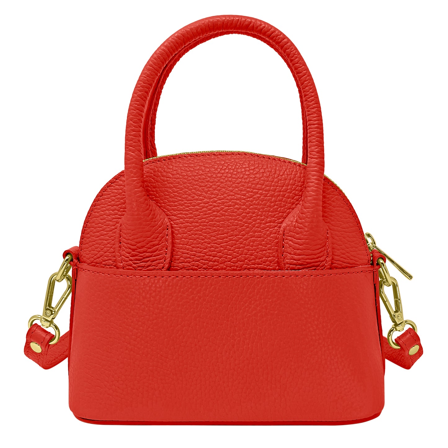 Borsa Donna Piccola a Mano con Tracolla, In Vera Pelle, Made in Italy, Modello Deva Parubi Borse - vista 39