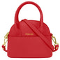 Borsa Donna Piccola a Mano con Tracolla, In Vera Pelle, Made in Italy, Modello Deva Parubi Borse Rosso - vista 67