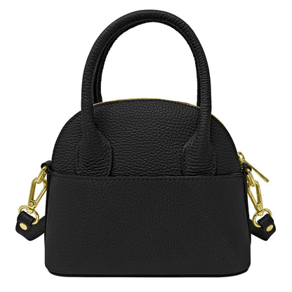 Borsa Donna Piccola a Mano con Tracolla, In Vera Pelle, Made in Italy, Modello Deva Parubi Borse - vista 51